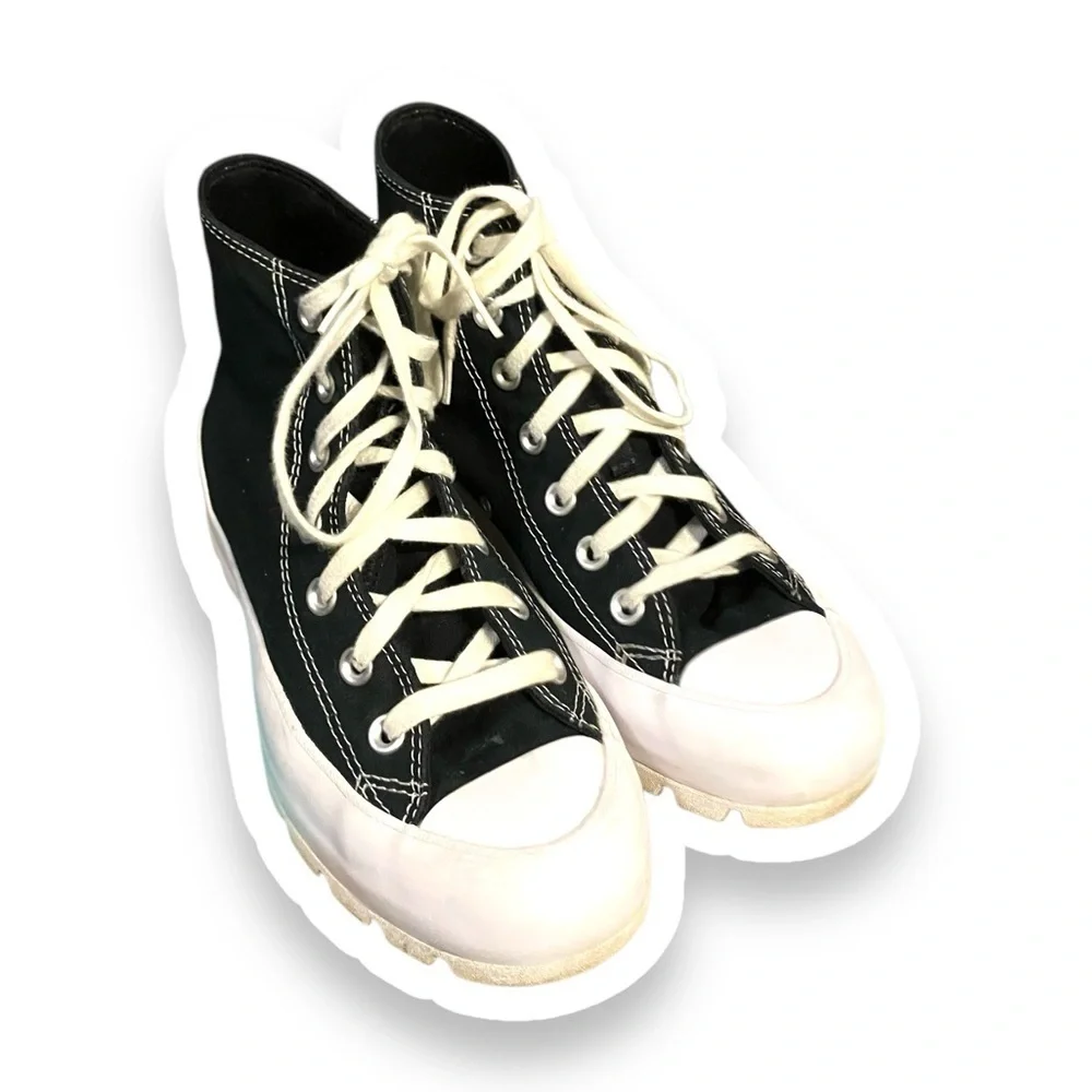 Chuck Taylor All Star Lugged Platform High Tops Size 7.5